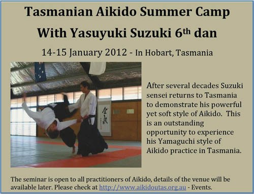 Tasmanian Aikido Summer Camp